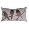 3 Birds Cream Cushion - Image 1