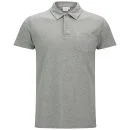 Sunspel Men's Riviera Polo Shirt - Grey Melange