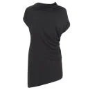 Vivienne Westwood Anglomania Women's Draped Jersey Top - Black