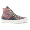 Converse Women's Chuck Taylor All Star Woven Multi Panel Hi-Top Trainers - Carnival - Image 1