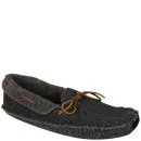 H Shoes by Hudson Men's Grandpa Slippers - Grey