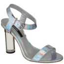 Senso Women's Sadie Perspex Heels - Clear/Silver