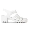 JuJu Women's Babe Heeled Jelly Sandals - White - Image 1