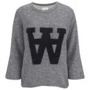 Wood Wood Women's Hope Sweatshirt - Grey Melange Image 1