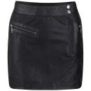 Gestuz Women's Leather Zoey Skirt - Black