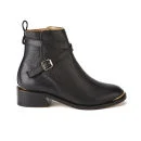 Purified Women's Patti 10 Leather Ankle Boots - Black
