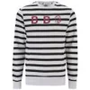 Billionaire Boys Club Men's BeeBeeSee Crew Neck Sweatshirt- Black/White - Image 1
