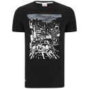 Lacoste Live Men's Graphic Print T-Shirt - Black/White