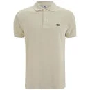 Lacoste Men's Polo Shirt - Off-White/Beige Image 1
