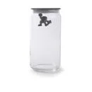 Alessi Gianni Black Storage Jar - 20.5cm Image 1