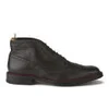 Paul Smith Shoes Men's Grayson Leather Brogue Boots - Nero Dip Dye Wash - Image 1