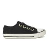 Ash Women's Vicky Flower Lace Trainers - Black - Image 1