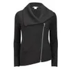 Helmut Lang Women's Villous Shawl Zip Up Jacket - Black - Image 1