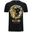 Versus Versace Men's Crew Neck Print T-Shirt - Black Image 1