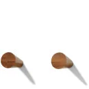 Wireworks Bamboo Hooks (Pack of 2)