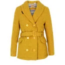 Levi's Made & Crafted Women's Double Breasted Coat - Yellow