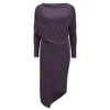 Vivienne Westwood Anglomania Women's Hollow Drape Dress - Aubergine - Image 1