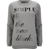 Love Moschino Women's Embroidered Sweatshirt - Grey - Image 1