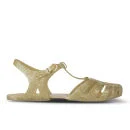 Melissa Women's Aranha Hits 11 Jelly Sandals - Gold Glitter