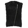 Marc by Marc Jacobs Women's Abbey Rabbit Fur Gilet - Black - Image 1