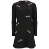 Carven Women's Arrow Embroidered Sweater Dress - Black - Image 1