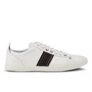 Paul Smith Shoes Men's Osmo Vulcanised Trainers - White Mono Lux