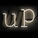 Seletti Neon Font "Up" Lamp