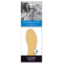 Cherry Blossom Leather Active Insoles - Neutral