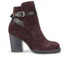 Purified Women's Petra 2 Leather Heeled Ankle Boots - Bordo - Image 1