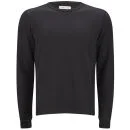 Folk Men's Panel Sweatshirt - Black