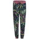 We Are Handsome Women's Jungle Fever Silk Cotton Pants - Blue