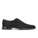 Oliver Sweeney Men's Picolit 'Made in Italy' Leather Brogues - Navy Image 1