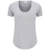 Helmut Lang Women's Kinetic Scoop Neck T-Shirt - Soft Grey Heather - Image 1