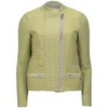 Maison Scotch Women's Short Jacquard Jacket - Yellow - Image 1