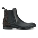 Paul Smith Shoes Women's Otter Leather Chelsea Boots - Nero Etrusco/Chocolate