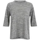 rag & bone Women's Kenna Raglan Melange T-Shirt - Light Grey Image 1