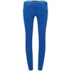Victoria Beckham Women's Ankle Slim Women Jeans - Royal Blue Velvet - Image 1