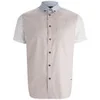 Marc by Marc Jacobs Men's Short Sleeved Oxford Shirt - White Multi - Image 1