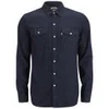 Levi's Men's Slim Fit Long Sleeve Truckee Western Shirt - Rinse - Image 1