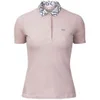 Lacoste Live Women's Snake Skin Collar Polo Shirt - Lychee/Snake - Image 1