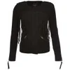 Gestuz Women's Avril Leather Jacket - Black - Image 1