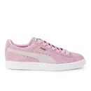 Puma Women's Suede Classics Pastel Trainers - Pink/White Image 1