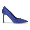 BOSS Hugo Boss Women's Bonette Suede Court Shoes - Bright Blue - Image 1