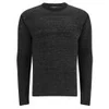 T by Alexander Wang Men's Chenille Tuck Stitch Knit Jumper - Charcoal - Image 1