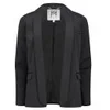 MILLY Women's Shawl Collar Blazer - Black - Image 1