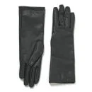 Samsoe & Samsoe Erland Leather Gloves - Black Image 1