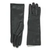 Samsoe & Samsoe Erland Leather Gloves - Black - Image 1