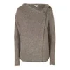 Helmut Lang Women's Lux Chainette Hooded Jumper - Ash Grey - Image 1