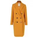 D.EFECT Women's Tallulah Spring Coat - Mustard Image 1