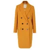 D.EFECT Women's Tallulah Spring Coat - Mustard - Image 1